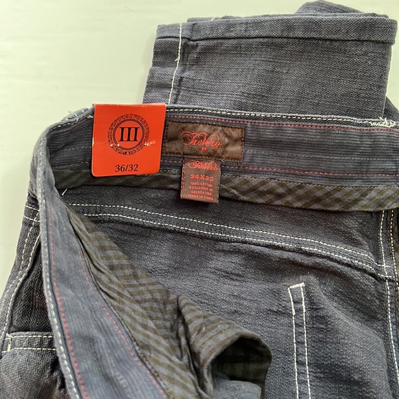 Trevero Mens Button Fly Jeans (New) #354 - Picture 5 of 8